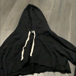 cropped hoodie